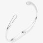 Swarovski Classical Sterling Silver Round Cut Open Bangle 5740348