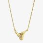 Swarovski Classica 18ct Yellow Gold Plated Round Cut Interlocking Pendant 5745560