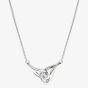 Swarovski Classica Sterling Silver Round Cut Interlocking Pendant 5740343