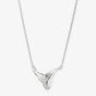 Swarovski Classica Sterling Silver Round Cut Interlocking Pendant 5740343