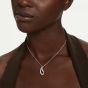 Swarovski Classical Sterling Silver Twisted Teardrop Pendant 5740344
