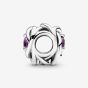 PANDORA Silver February Birthstone Eternity Circle Charm 790065C02