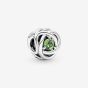 PANDORA Silver August Birthstone Eternity Circle Charm 790065C03