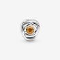 PANDORA Silver November Birthstone Eternity Circle Charm 790065C04