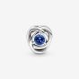 PANDORA Silver September Birthstone Eternity Circle Charm 790065C07