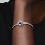 PANDORA Silver September Birthstone Eternity Circle Charm 790065C07