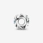 PANDORA Silver March Birthstone Eternity Circle Charm 790065C09