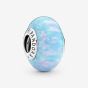 PANDORA Silver Opalescent Ocean Blue Charm 791691C01