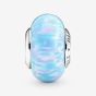 PANDORA Silver Opalescent Ocean Blue Charm 791691C01