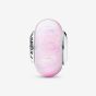 PANDORA Silver Opalescent Pink Charm 791691C03