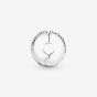 PANDORA Silver Sparkling Row Clip Charm 791972CZ