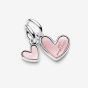 PANDORA Silver Splittable Mother Daughter Dangle Charm 793766C01