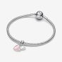 PANDORA Silver Splittable Mother Daughter Dangle Charm 793766C01