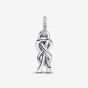 PANDORA Silver Pave Infinite Love Knot Charm 793780C01