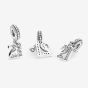 PANDORA Silver 21st Celebration Dangle Charm 797263CZ