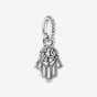 PANDORA Silver Protective Hamsa Hand Dangle Charm 799144C00