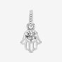 PANDORA Silver Protective Hamsa Hand Dangle Charm 799144C00
