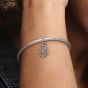 PANDORA Silver Protective Hamsa Hand Dangle Charm 799144C00