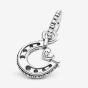 PANDORA Silver Cubic Zirconia Horseshoe Dangle Charm 799157C01