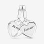 PANDORA Silver Mother Daughter Split Dangle Charm 799187C01