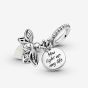 PANDORA Silver Glow In The Dark Firefly Charm 799352C01