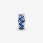 PANDORA Silver Blue Pave Clip Charm 791817NSBMX