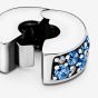 PANDORA Silver Blue Pave Clip Charm 791817NSBMX