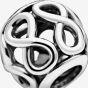 PANDORA Silver Openwork Infinity Charm 791872
