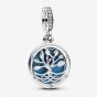 PANDORA Silver Glow In The Dark Infinity Tree Charm 793599C01
