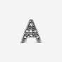 PANDORA Silver Letter A Alphabet Charm 797455