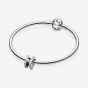 PANDORA Silver Letter H Alphabet Charm 797462