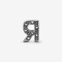 PANDORA Silver Letter R Alphabet Charm 797472