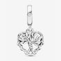 PANDORA Silver Heart Family Tree Dangle Charm 799149C00