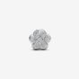 PANDORA Sterling Silver Textured Paw Print Charm 794043C00