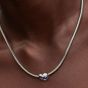 PANDORA Sterling Silver Blue Cubic Zirconia September Birthstone Heart Charm 794161C09