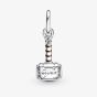 PANDORA Sterling Silver Marvel The Avengers Thors Hammer Dangle Charm 790483C01
