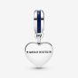 PANDORA Sterling Silver Heart Great Britain Flag Dangle Charm 791512ENMX