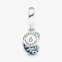 PANDORA Sterling Silver Colour Changing Chameleon Dangle Charm 791676C01
