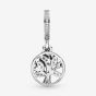 PANDORA Sterling Silver & 14ct Yellow Gold Family Tree Dangle Charm 791728CZ