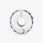 PANDORA Sterling Silver Blue Cubic Zirconia Clip Charm 791972C01