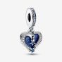 PANDORA Celestial Shooting Star Heart Dangle Charm 792356C01