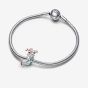 PANDORA Festive Mouse Stocking Charm 792366C01