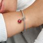 PANDORA Red Ladybird Dangle Charm 792571C01