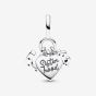 PANDORA Clover Heart Horseshoe Triple Dangle Charm 792755C01