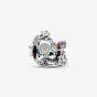 PANDORA Sterling Silver Disney Pixar Coco Miguel Candy Skull Charm 792817C01