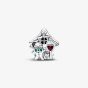 PANDORA Sterling Silver Gingerbread House Christmas Charm 792823C01