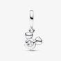 PANDORA Disney Sterling Silver Cubic Zirconia Mickey Mouse Dangle Charm 793031C01