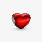 PANDORA Metallic Red Heart Charm 793337C02