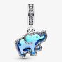 PANDORA Blue Murano Glass Elephant Charm 793339C01