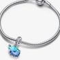 PANDORA Blue Murano Glass Elephant Charm 793339C01
